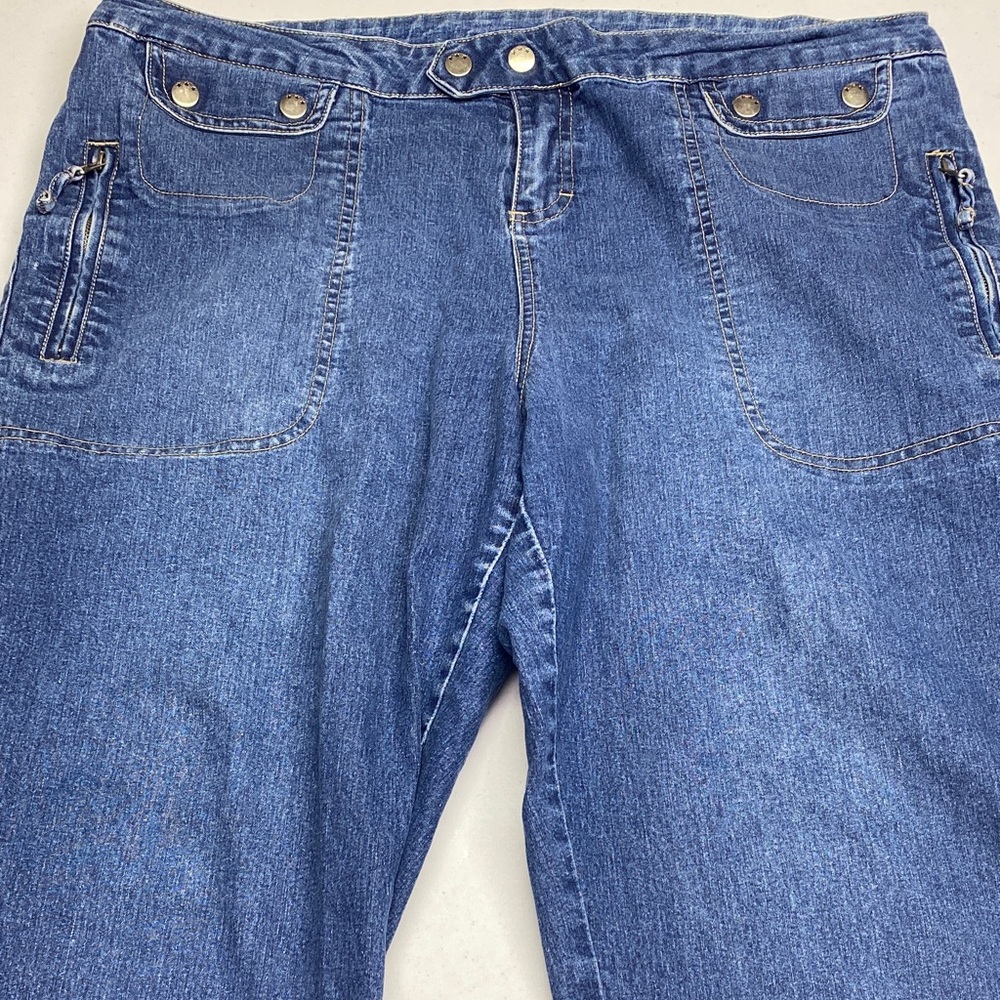 Denim Blue Straight Leg Women's Jeans